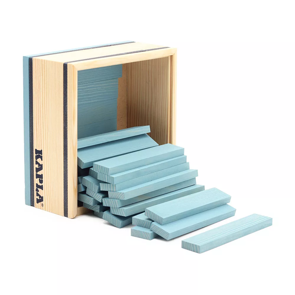 40 KAPLA Colorés Bleu Clair – Image 2
