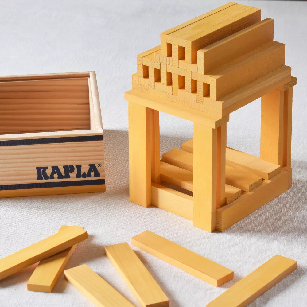 40 KAPLA Colorés Jaune – Image 3